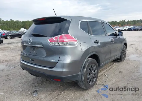 2016 Nissan Rogue S z USA, uszkodzony, nr VIN 5N1AT2MVXGC842698